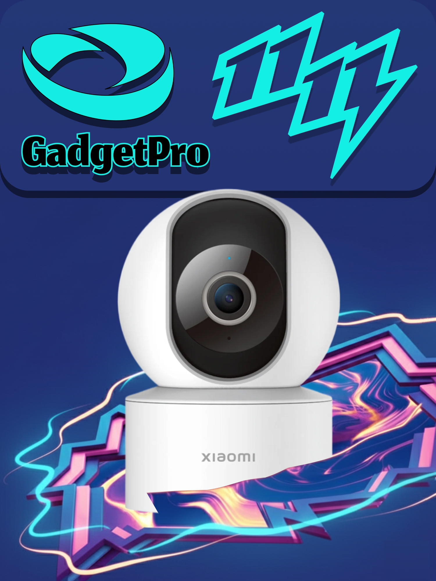 IP-камера Xiaomi Mi 360 Home Security Camera BHR6766GL 2K, 360°, Wi-Fi, ночное видение