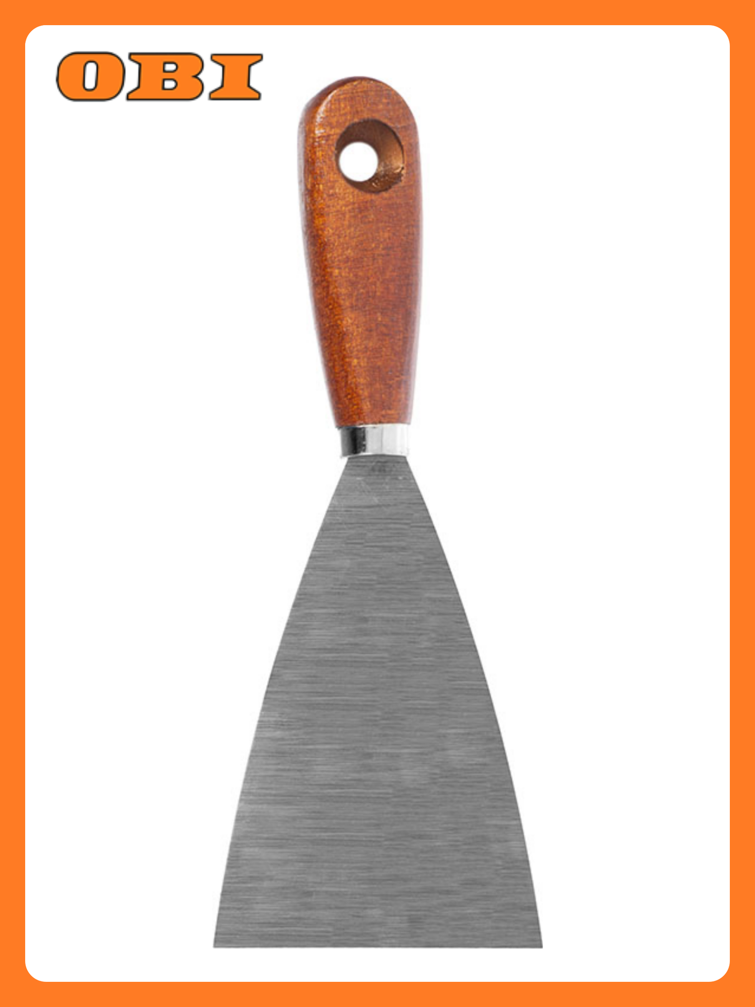 Шпатель KORVUS малярный стальной 80мм