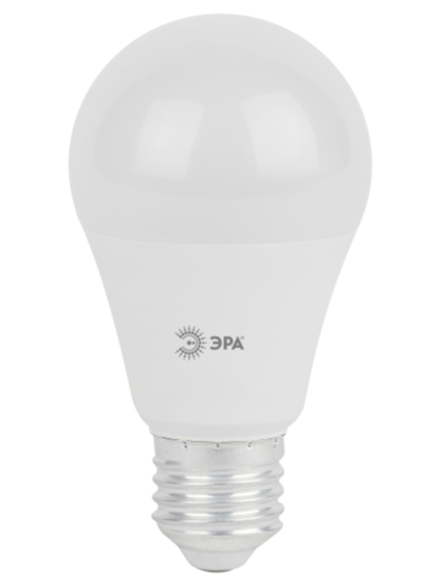 Лампа светодиодная ЭРА 21Вт 1680Лм 4000К Е27 A65 нейтральный белый свет груша