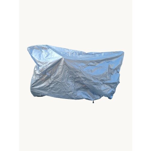 Чехол Амарант, для велосипеда, непромокаемый, полиэтилен, серебристый