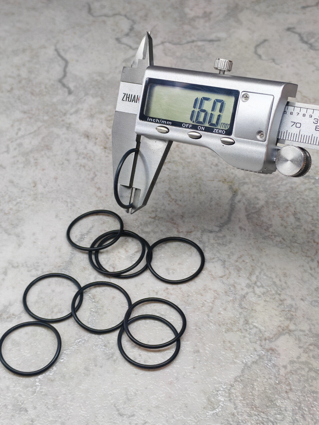 Кольцо резиновое уплотнительное 10,1x13,3x1,6 мм, Kastas O-ring NBR, 10 штук — фото 1