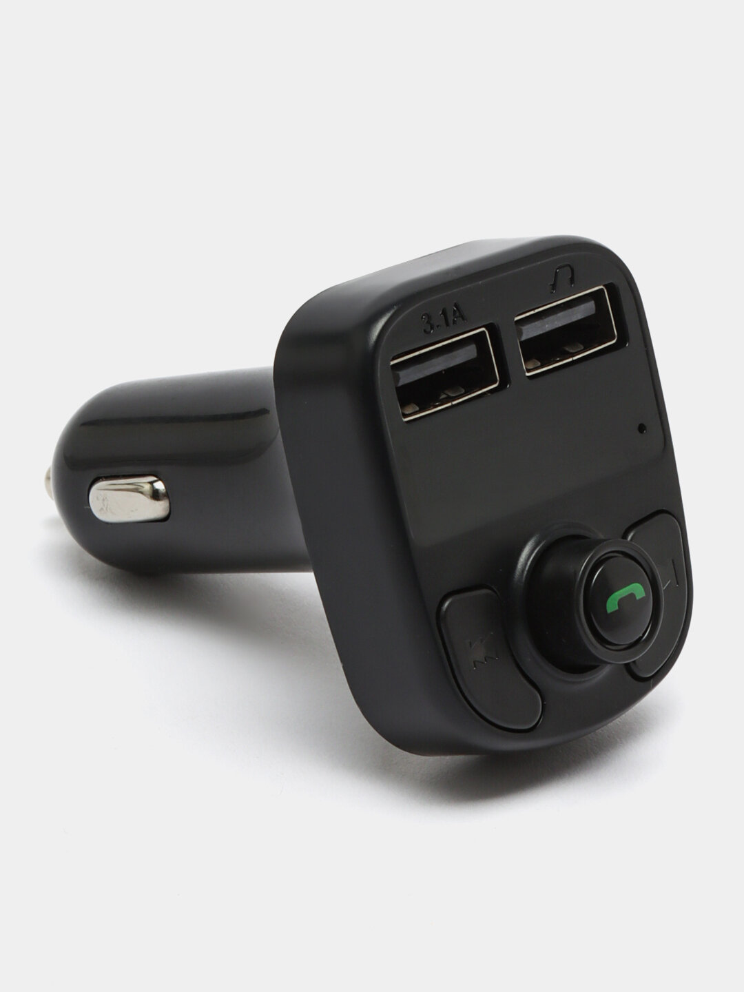 Автомобильное зарядное устройство 45 Вт и 15 Вт Type-C МР3 Bluetooth - Шоколадный