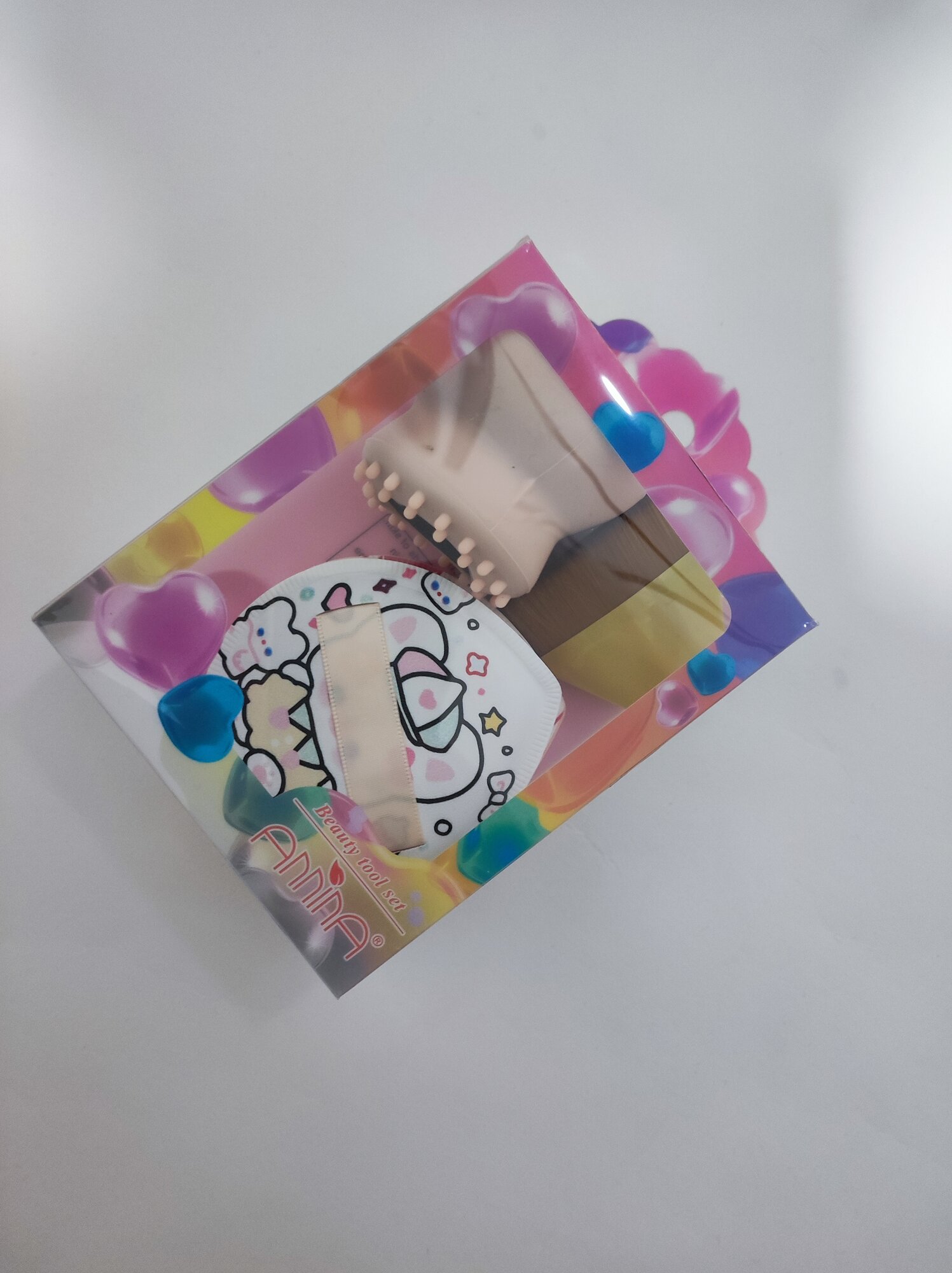 Набор для макияжа и умывания 4в1, цвет любой — фото 1