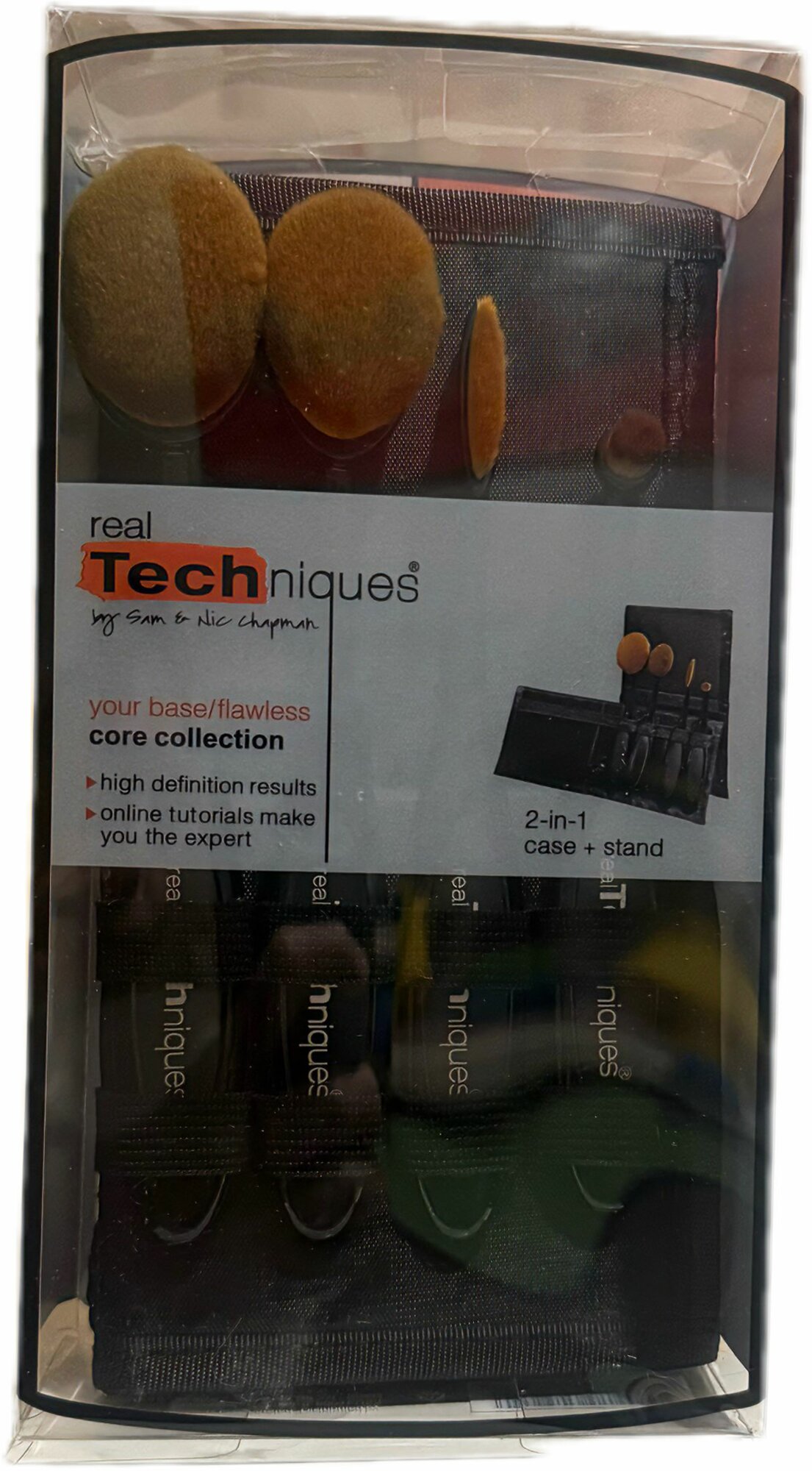 Кисти для макияжа 4 шт Кейс, Techniques core collection set — фото 1