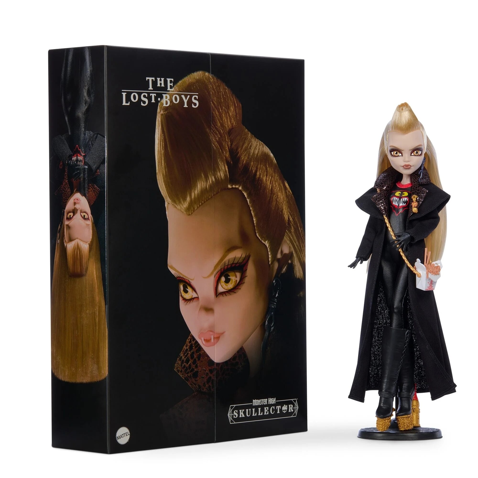 Кукла Monster High "Skullector Lost Boys", 10.5 дюймов, с подставкой