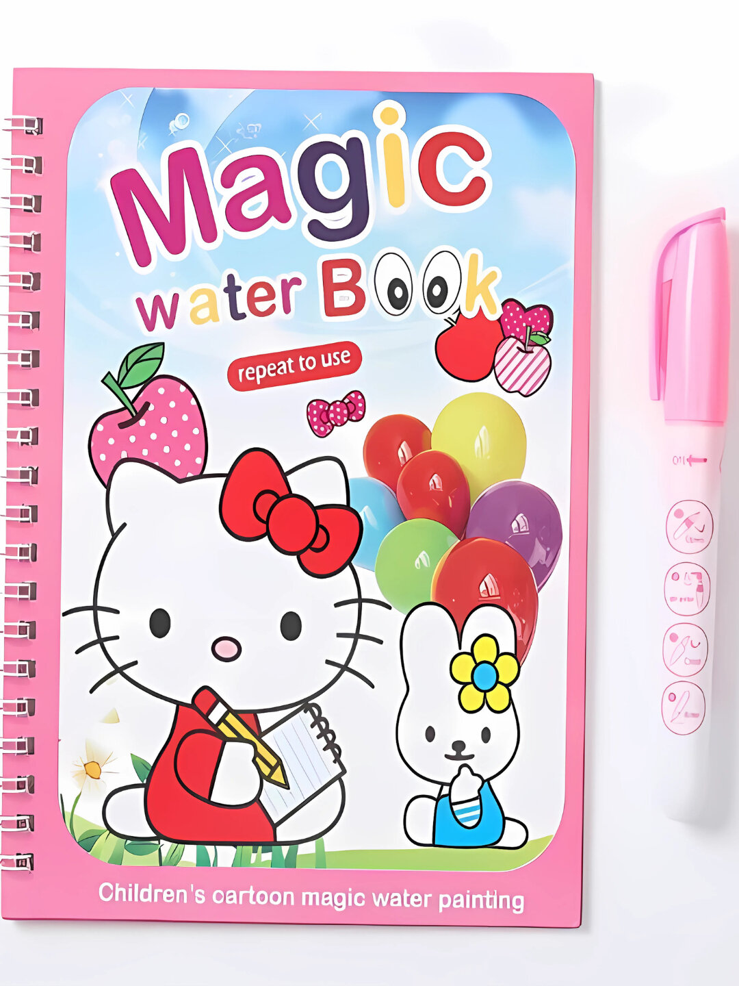 Водная раскраска "Magic Water Book", многоразовая, для детей