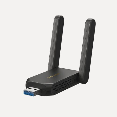 Изображение товара Wi-Fi USB-адаптер Mercusys MA86XH, AXE5400, трехдиапазонный, высокого усиления