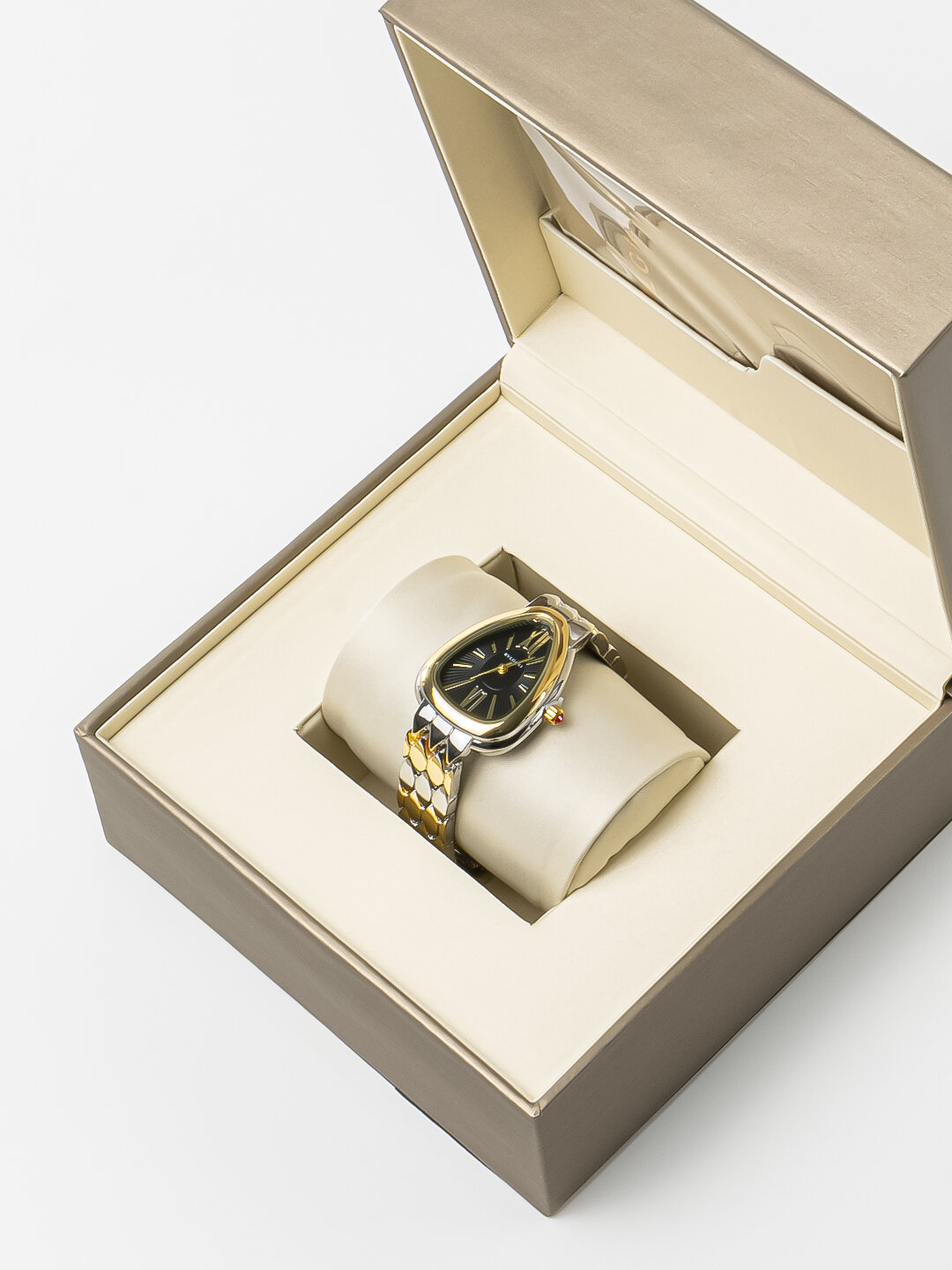 Наручные часы BVLGARI Classic, золотистый/черный — фото 1