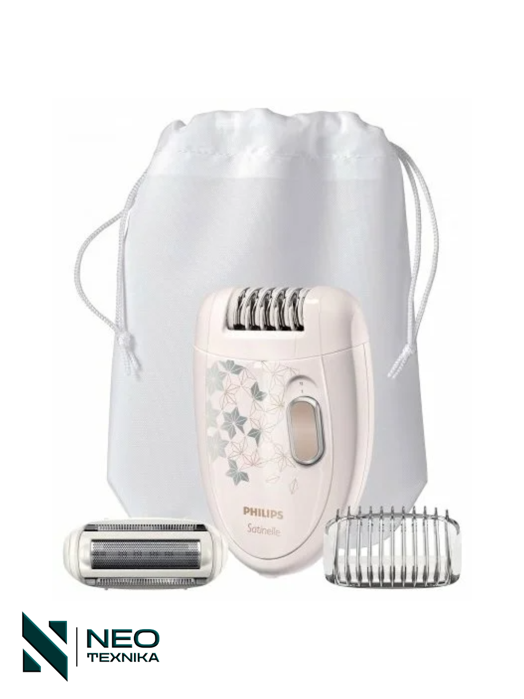 Эпилятор Philips Satinelle HP6420 Essential, для тела, бежевый — фото 1