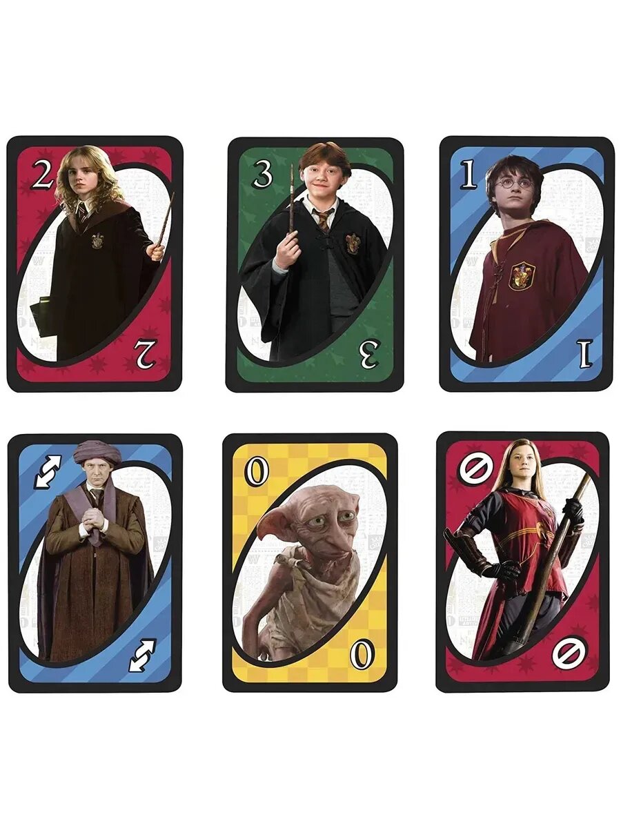 Настольная игра UNO Harry Potter — фото 1