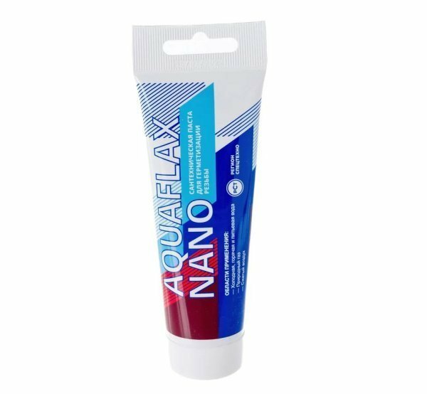 Паста для льна, тюбик 80 гр. Aquaflax nano,