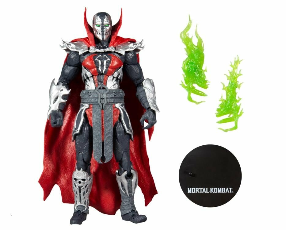 Mortal Kombat 11 Malefik Spawn, 7" (18 см), 22 артикуляций, 2 оружия некроплазмы, база