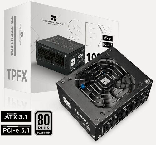 Изображение товара Блок питания Thermalright 1000W Platinum SFX (TR-TPFX 1000)
