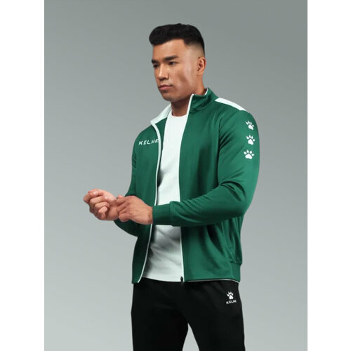 фото Костюм спортивный kelme tracksuit, размер l, зеленый