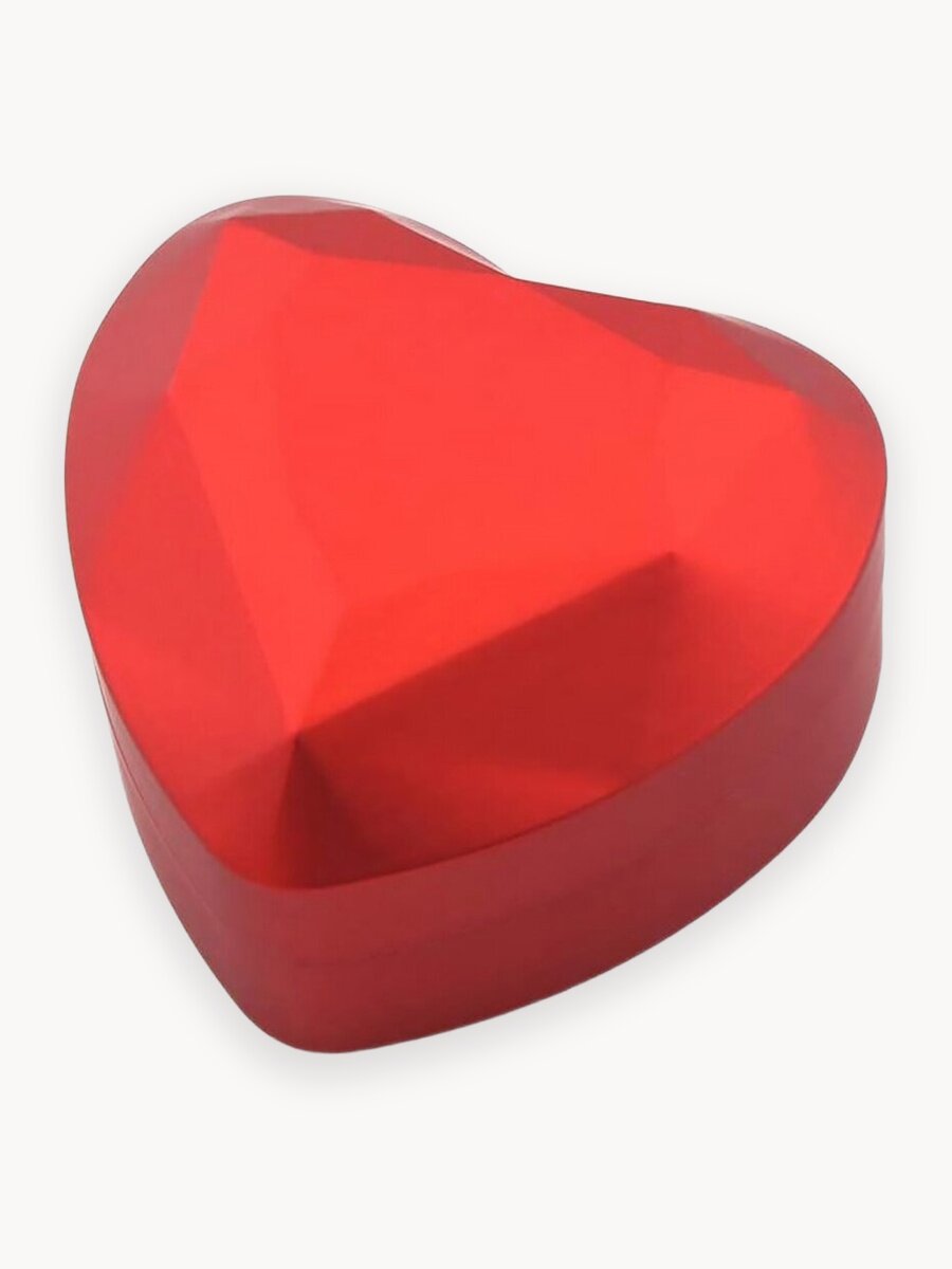 Футляр с подсветкой для кулона/подарочная коробка с подсветкой для цепочки/сердце