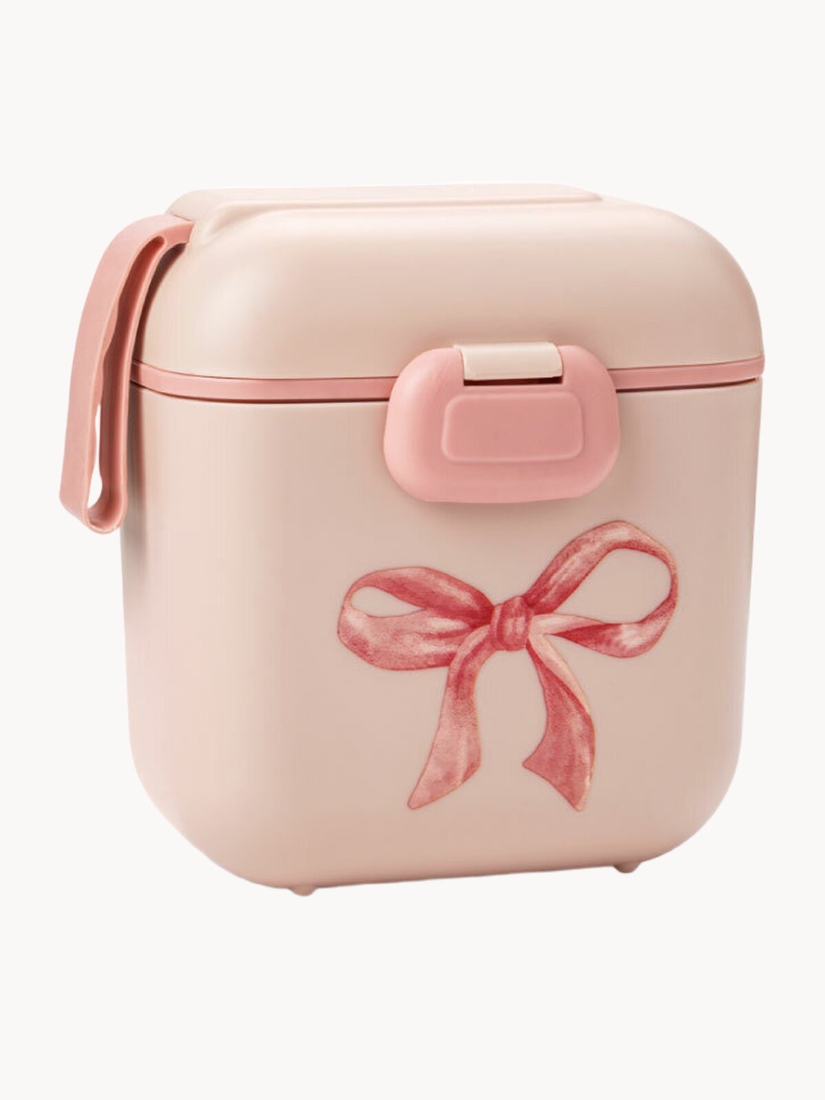 Ланч бокс детский с отделениями Elodie Rosy Bow, вилка в комплекте