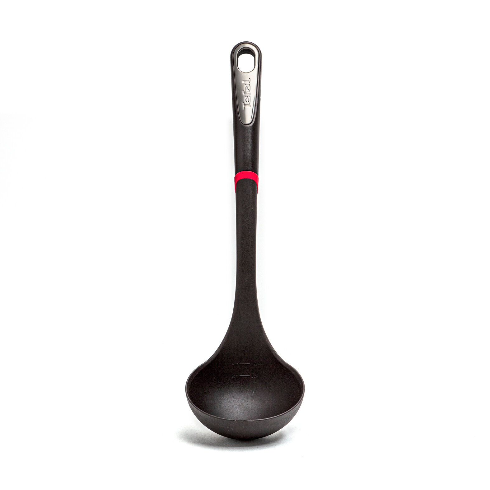 Ложка поварская Tefal Ingenio K2060514, пластик, черная, 39,7 см