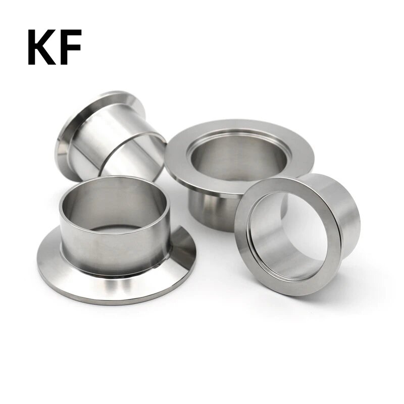 KF16 KF25 KF40 KF50 вакуумные фитинги KF фланец сварочный штифт соединение 304 нержавеющая сталь длина 20 30 40 50 мм KF25(OD28-ID25) Length 30mm SS304
