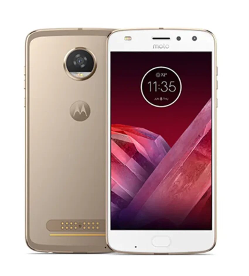 Motorola Moto Z2 Play 4 ГБ ОЗУ 64 Гб ПЗУ Восьмиядерный 2,2 ГГц 5,5 '1920*1080P Мп Android 8 телефон со сканером отпечатков пальцев