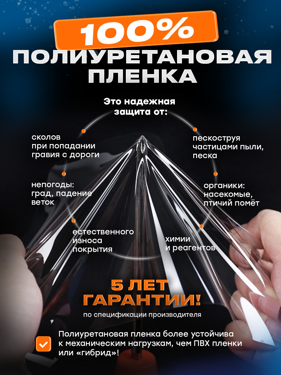 Плёнка для погрузки заднего бампера Jetour Dashing (2022-) — фото 1