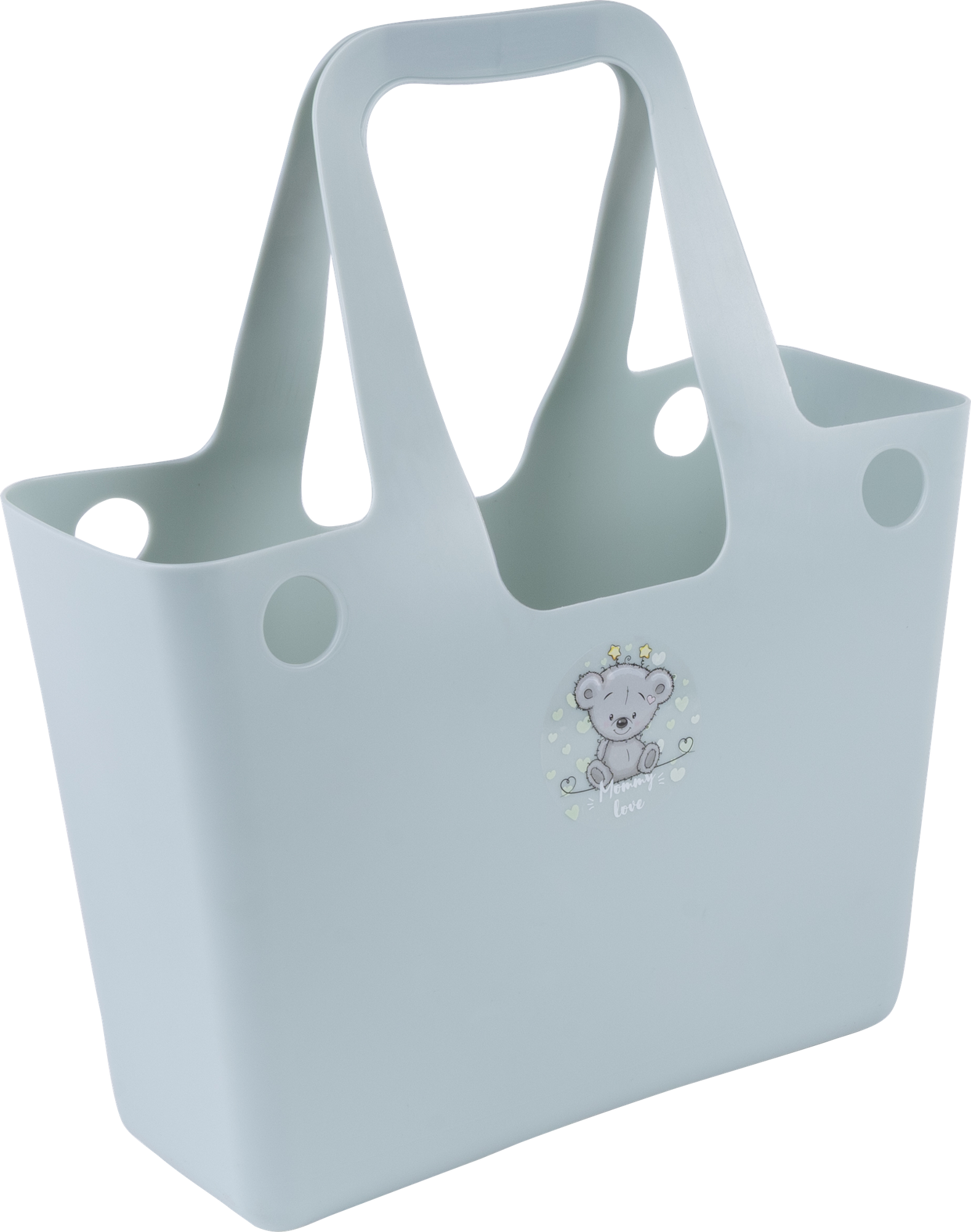 Корзина Berossi Mommy Love 11.06x34.36x28.0 см пластик серая мистерия