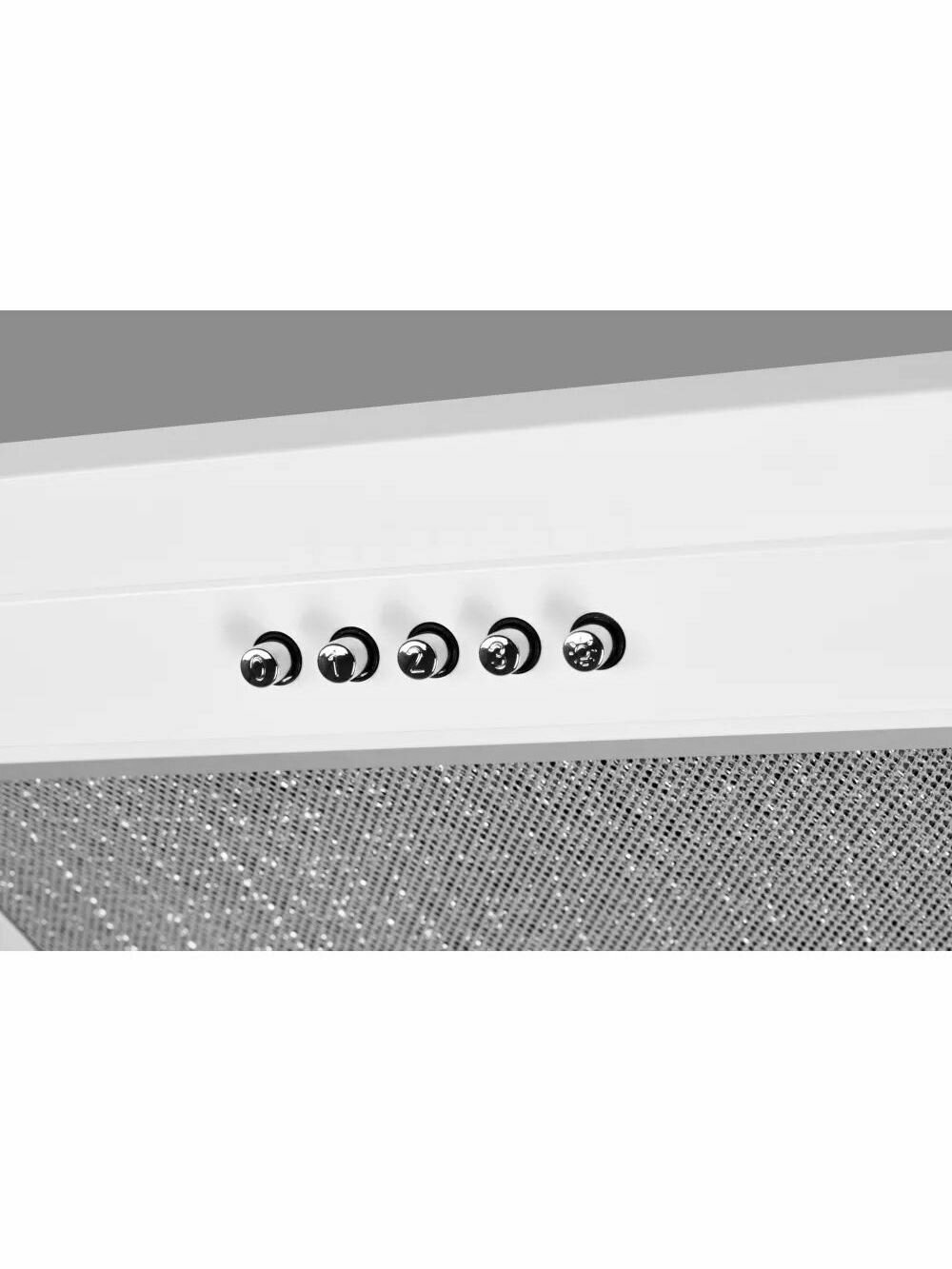 Вытяжка Kuppersberg INLINEA 52 WX, встраиваемая, 52 см, белый цвет, с выдвижной панелью и LED-подсветкой — фото 1