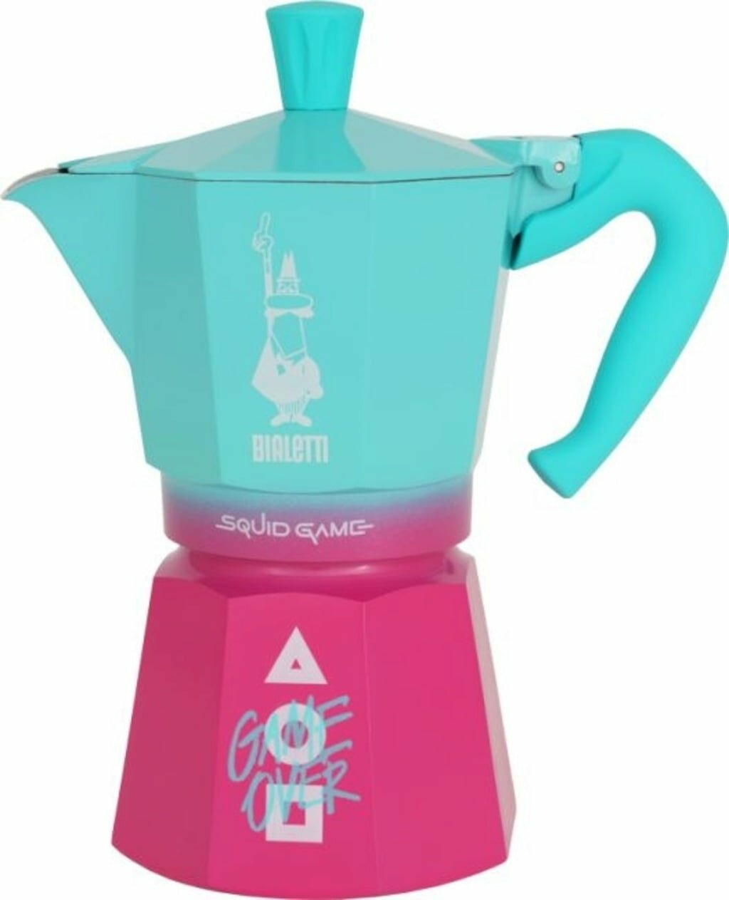 Кофеварка Bialetti Moka Express Squid Game 5393 6 чашек