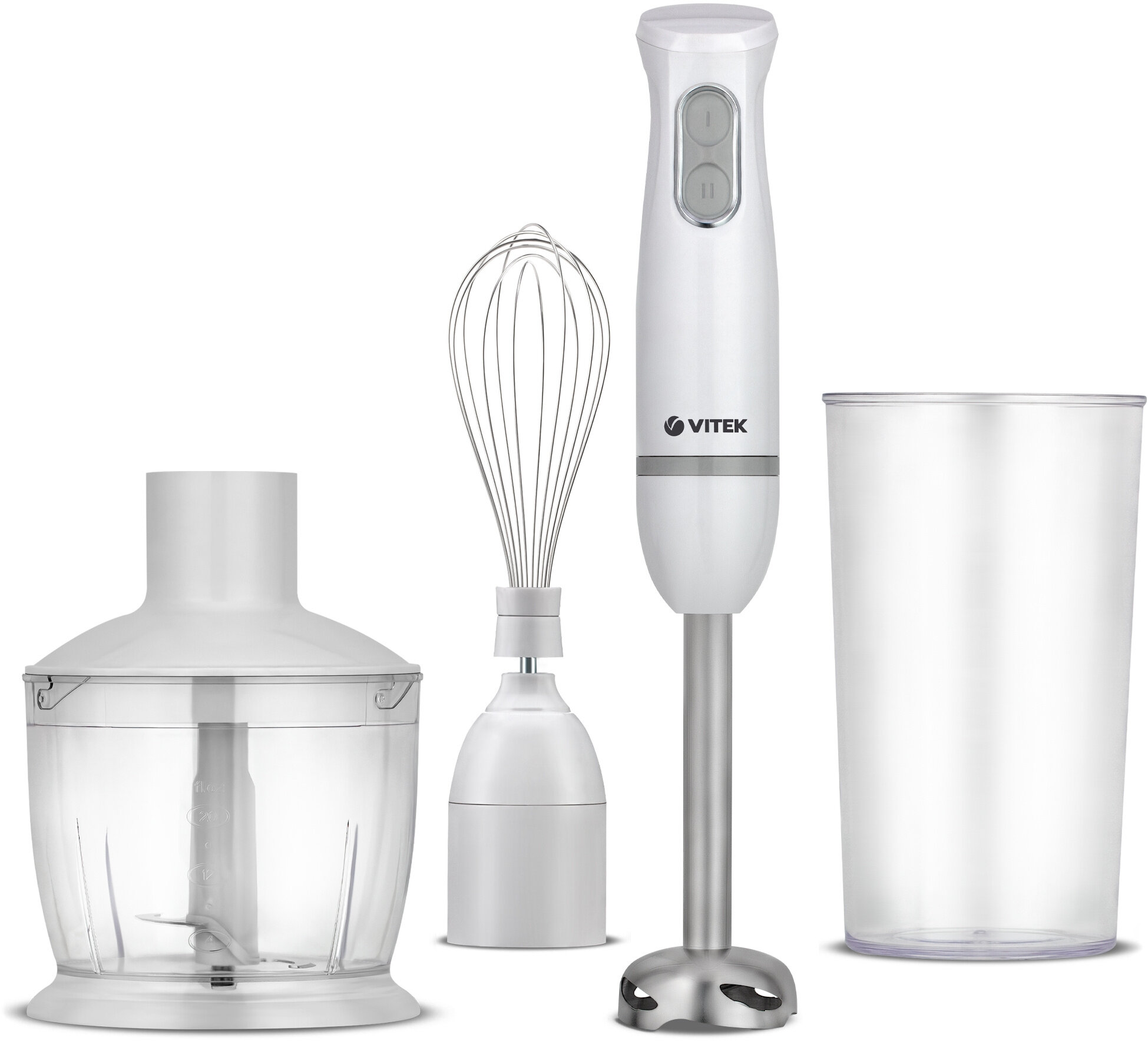 Погружной блендер VITEK VT-3413 кухонный миксер для измельчения, взбивания и смешивания продуктов