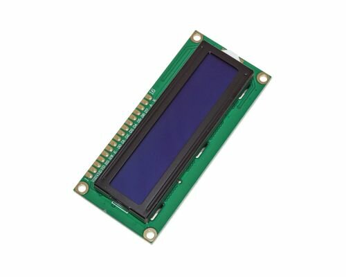 Символьный дисплей LCD1602 синий Arduino
