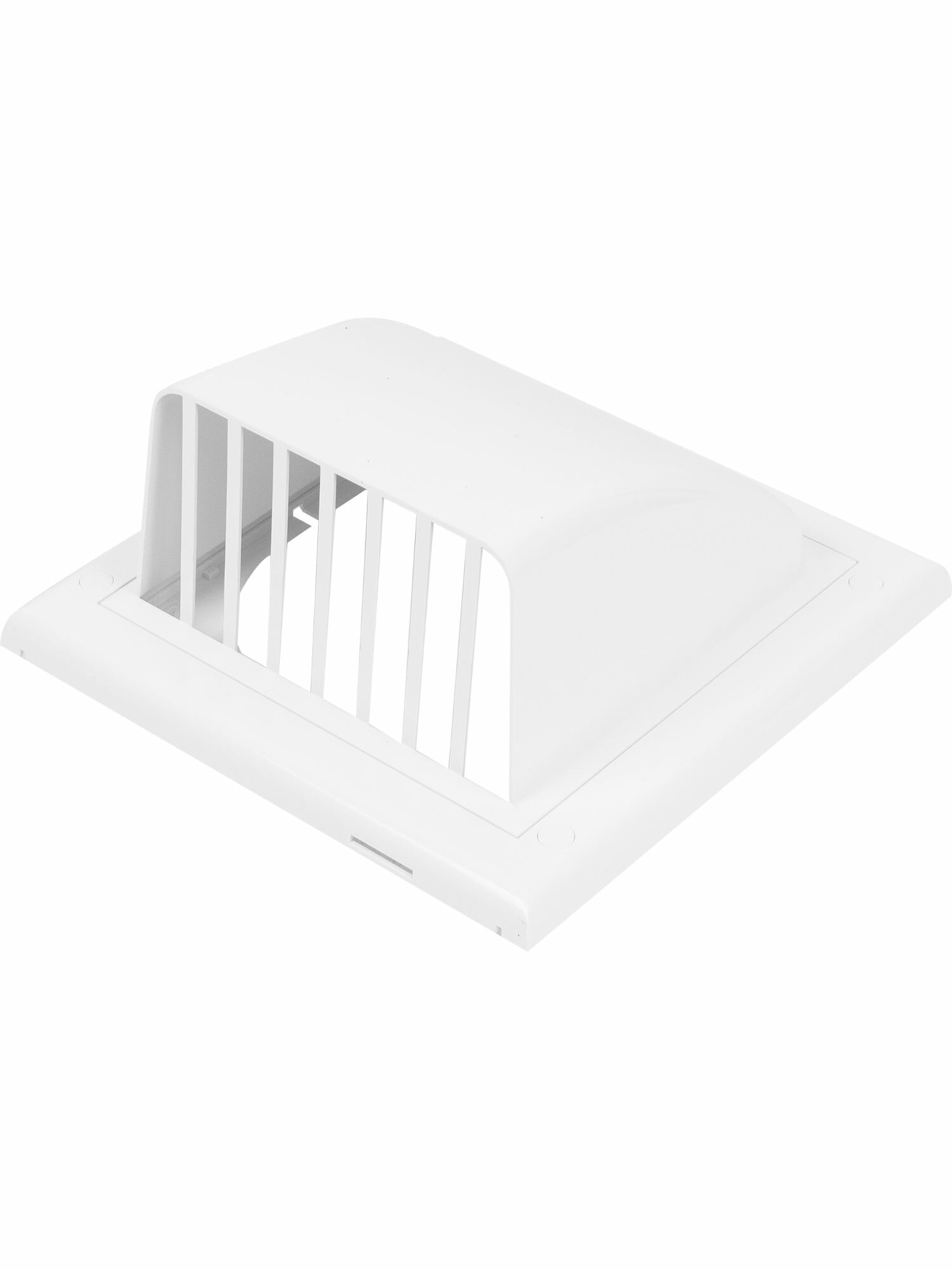 Решётка вентиляционная Equation Awenta D125 105x190 мм ABS-пластик цвет белый