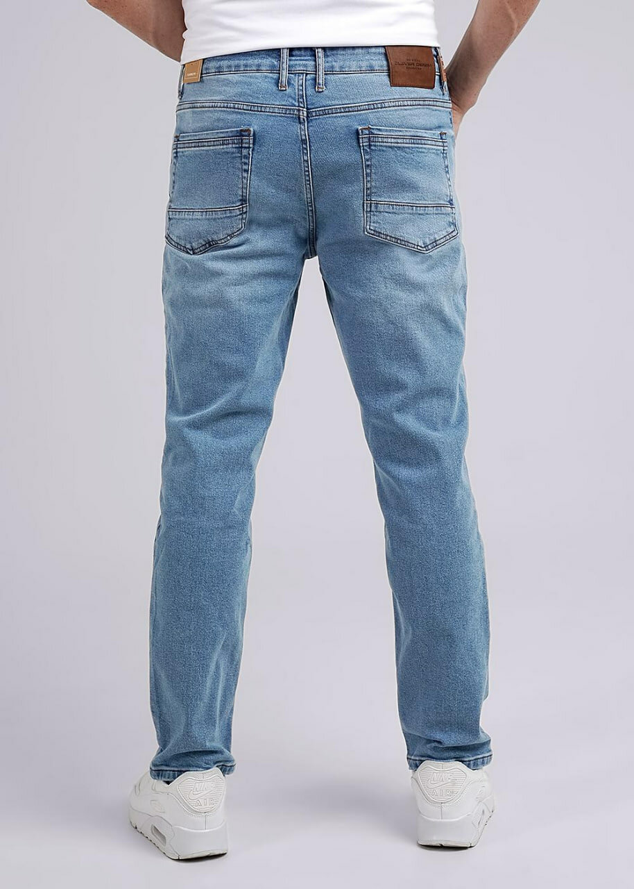 Брюки скинни  1, размер 32, голубой — фото 1