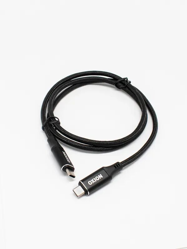 Кабель Oxion Type-C-Type-C 1 м цвет черный