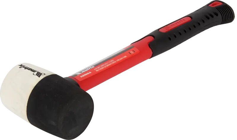 Киянка резиновая черно-белая Matrix 11170 225 г