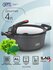 Кастрюля из литого алюминия Gipfel Gourmet 52342 24 см/4 л