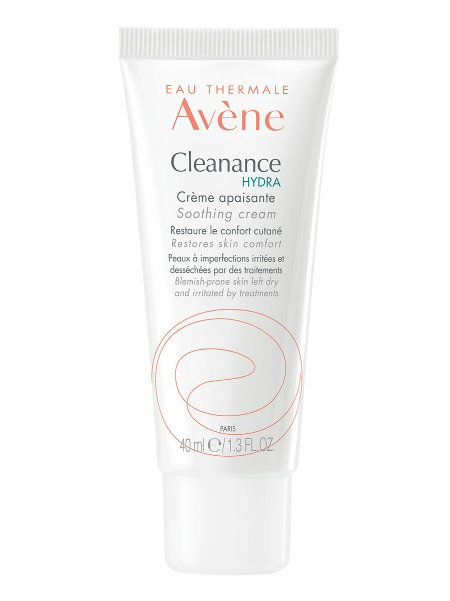AVENE CLEANANCE HYDRA Успокаивающий крем 40 мл Клинанс Гидра