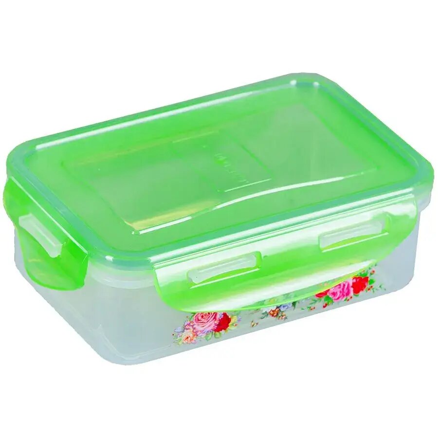 Контейнер для еды 'Fresh Food' 05л прозрачный пластиковый герметичный