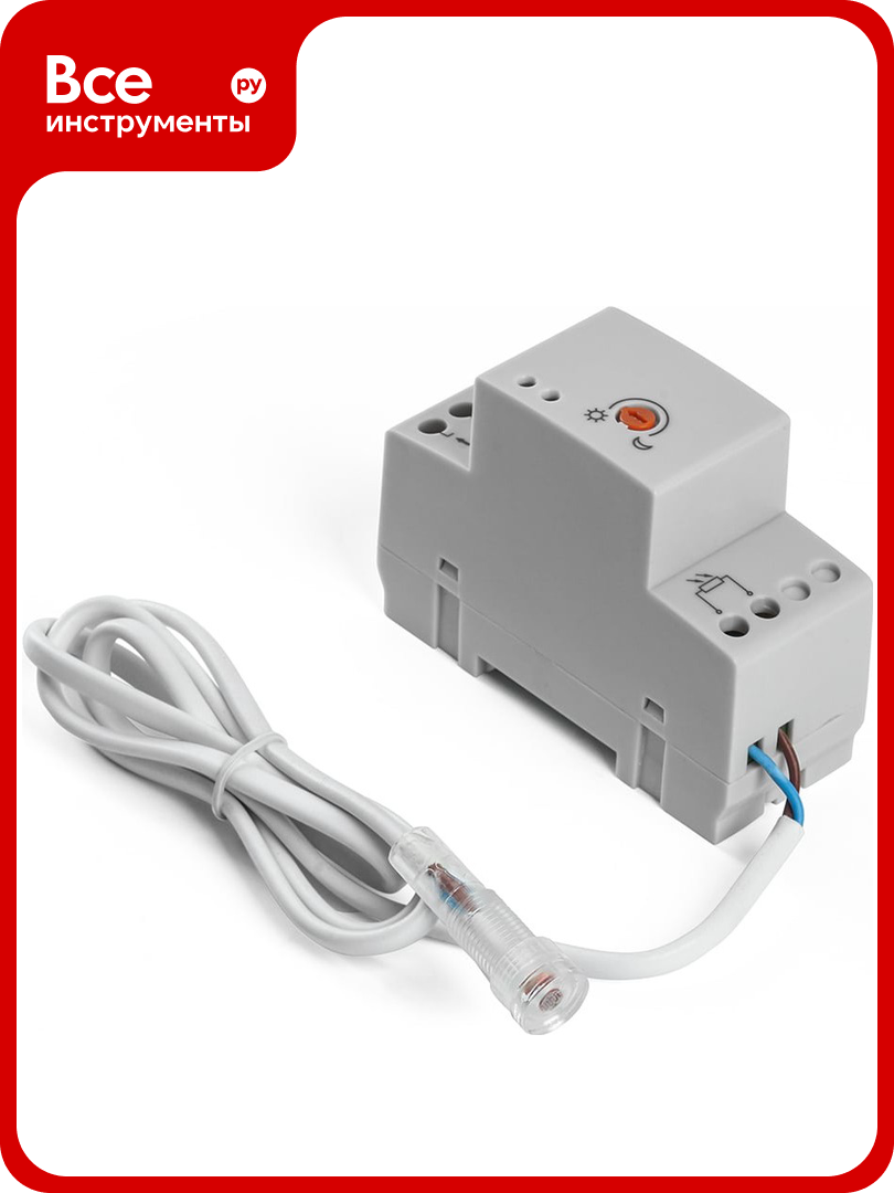 Датчик освещенности-фотоэлемент FERON 3000Вт белый SEN28 41817