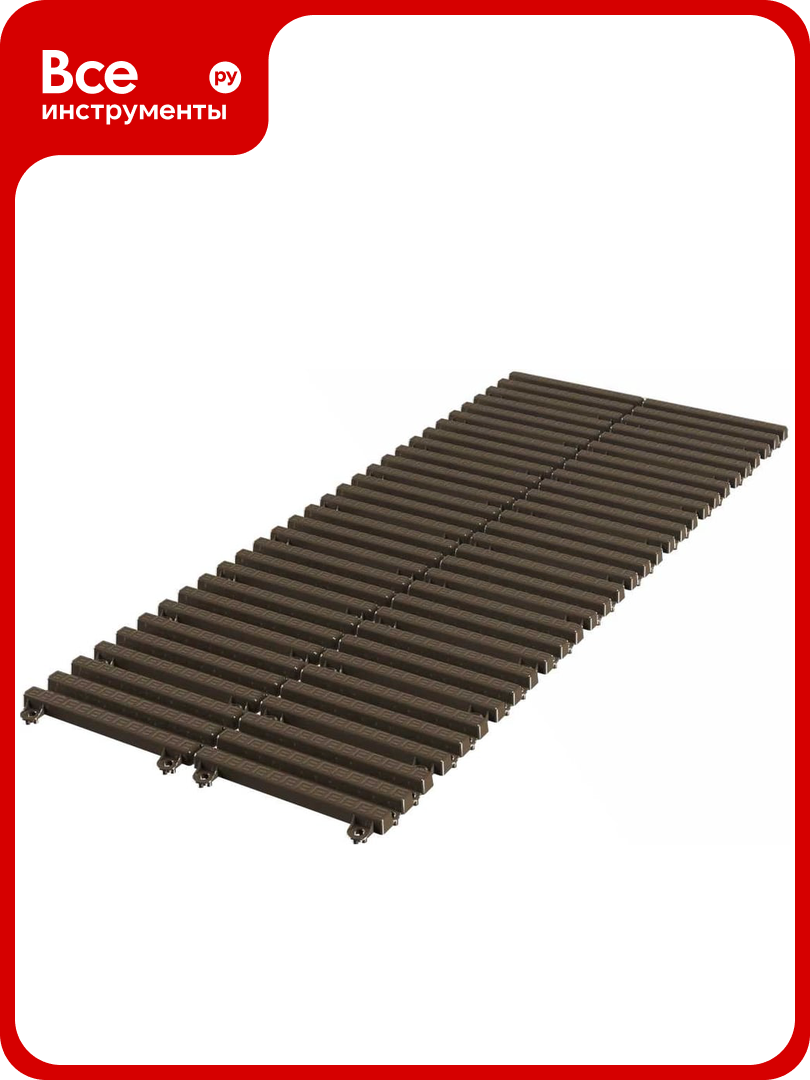 Садовая дорожка Еврогрядка 400x1000  цвет терракот EGDOR40x100tr