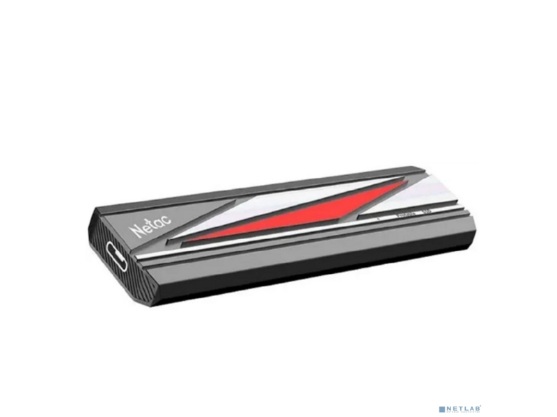 SSD накопитель Netac ZX20L 512GB USB 3.2 Gen 2x2 Type-C External SSD, R/W up to 2000MB/1800MB/s, with USB C to A cable and 20Gbps USB C to C cable, 5Y wty