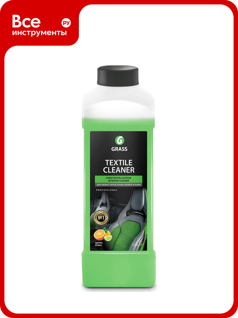 Очиститель салона Grass Textile cleaner 1 л 112110
