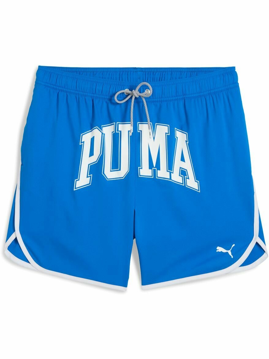 Шорты PUMA SWIM MEN TRACK MID SHORTS 1P, размер L, синий