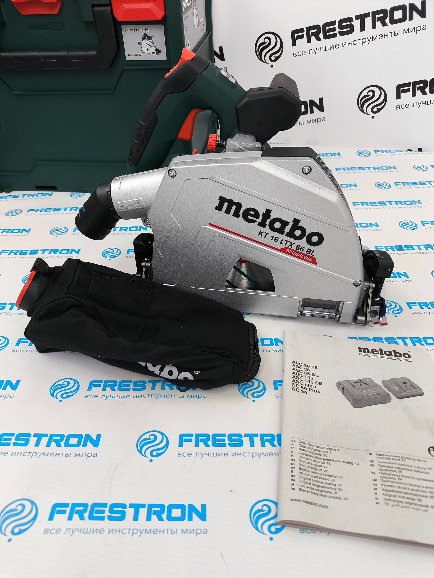 Погружная пила Metabo KT 18 LTX 66 BL0-акб0-з/у арт.601866840рынок Европа