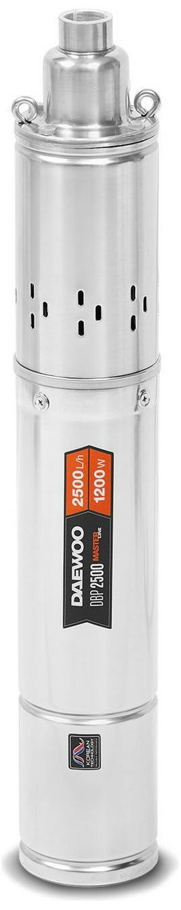 Насос скважинный DAEWOO DBP 2500 нержавеющая сталь защита от сухого хода и перегрева