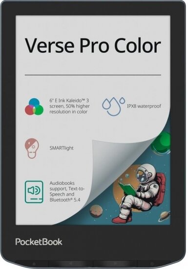 Электронная книга PocketBook 634K3 Verse Pro Color, Stormy Sea