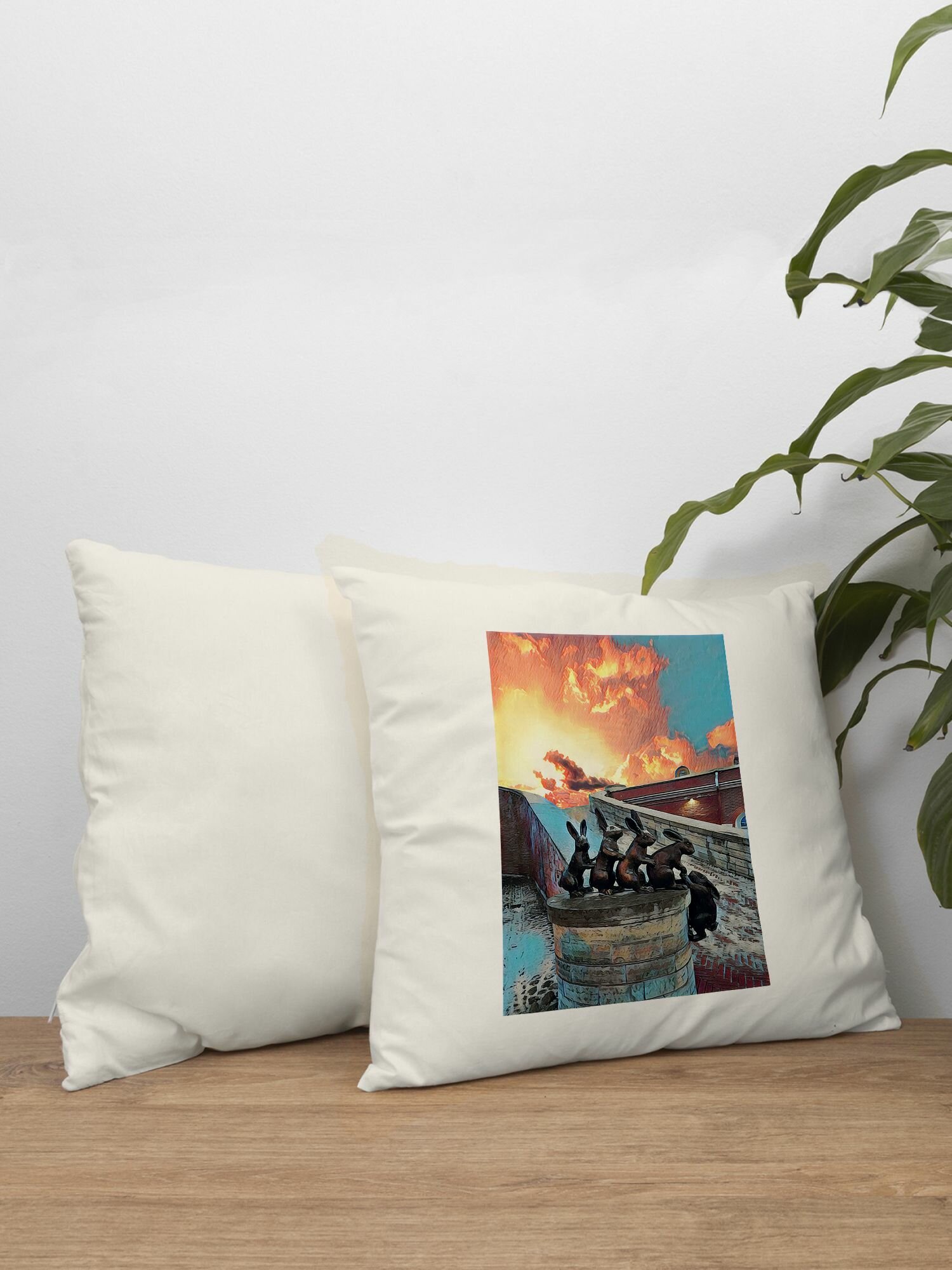 Наволочка с принтом — фото 1