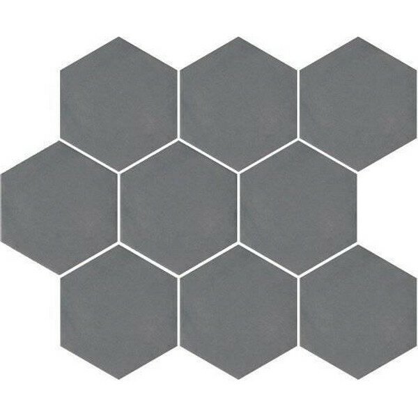 Плитка из керамогранита Kerama Marazzi SG1002N Тюрен серый темный 12x10.4x0.7 см (цена за 0673 кв. м)