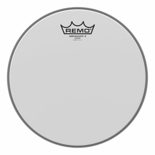 Remo AX 0110 00 Ambassador X Coated 10 Diameter однослойный матовый пластик