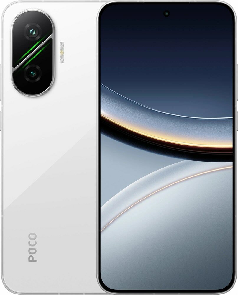 Смартфон Xiaomi Poco F7 12/256Гб Snapdragon 8s Gen 4, 6500мАч White