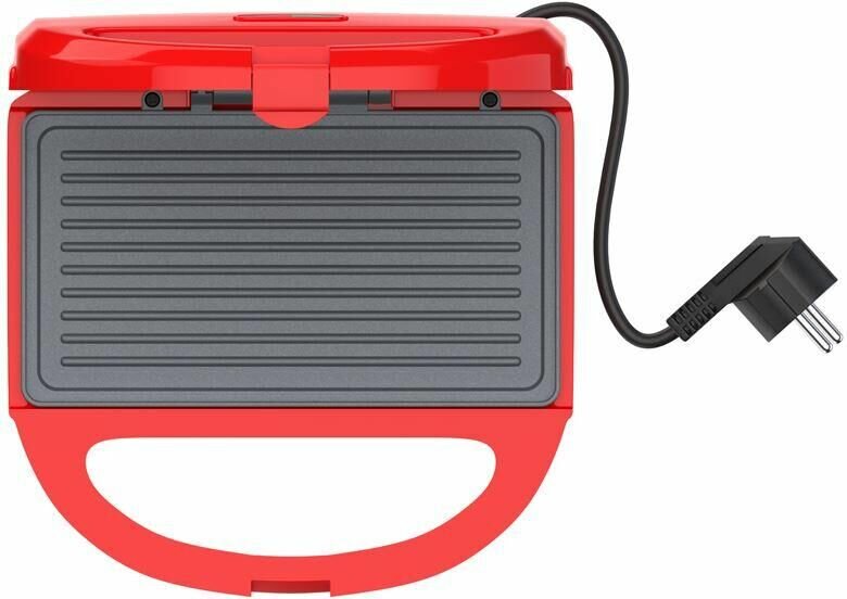 Гриль электрический для дома электрогриль SM702P red