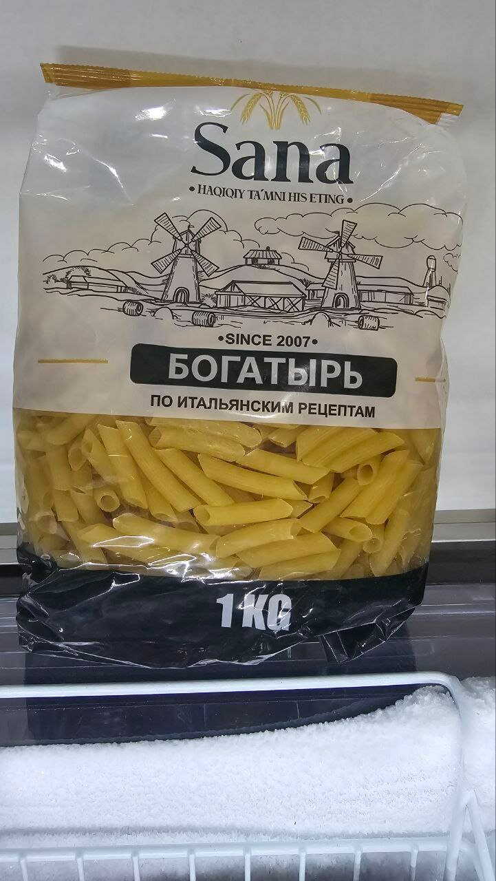 Макаронные изделия Sana Богатырь 1 кг разного ассортимента высокого качества